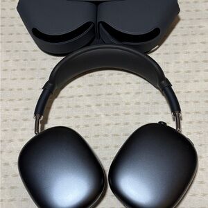 Black Wireless Over-Ear Headphones